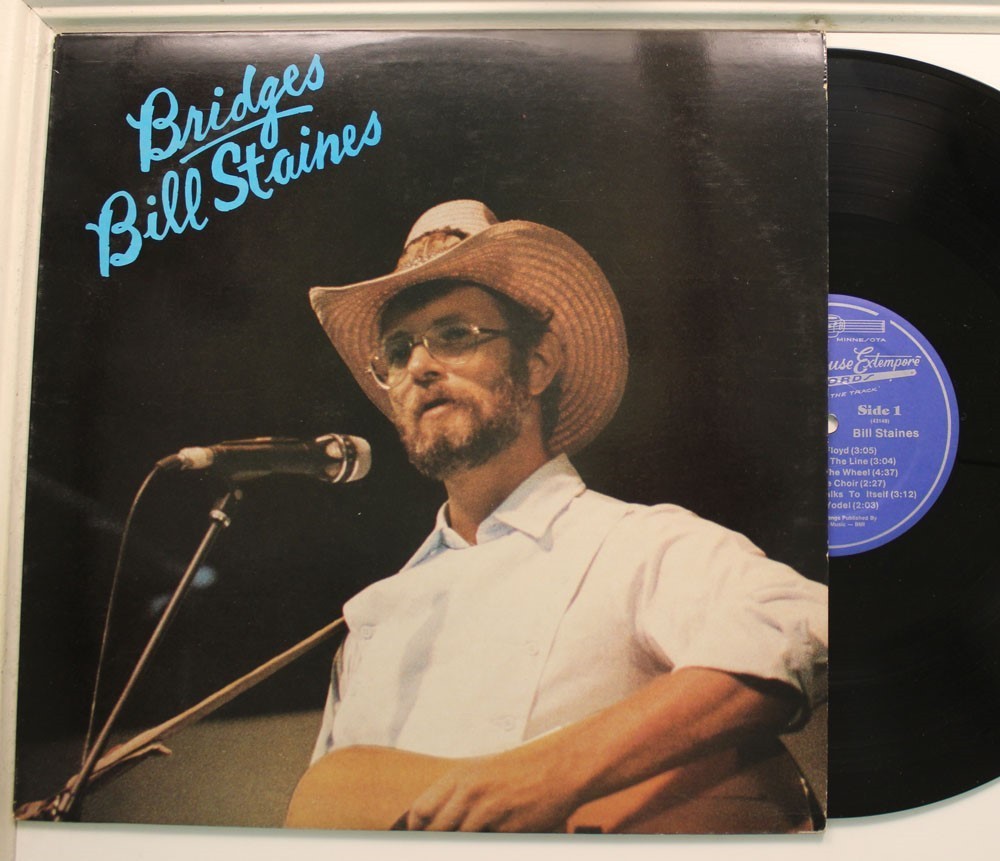 Bill Staines Lp Bridges On Extempore - Vg++ / Vg++