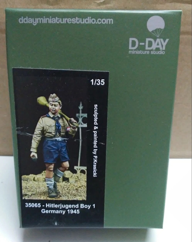 Figura en resina de la D-DAY Miniatures 1/35