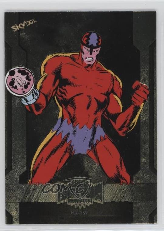 2024 Skybox Marvel Metal Universe Avengers High Series Gold FX Klaw #102 4et