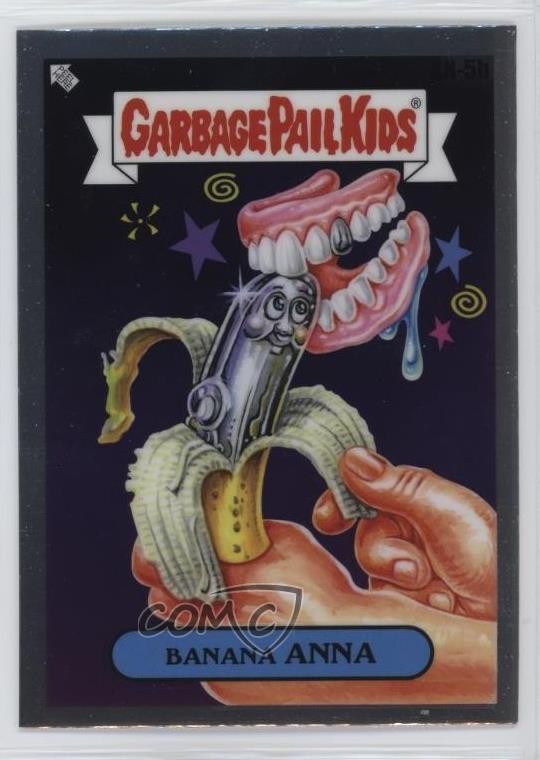 2024 Topps Secchio Spazzatura Cromato Bambini Serie 7 Banana ANNA #AN-5b 4k8