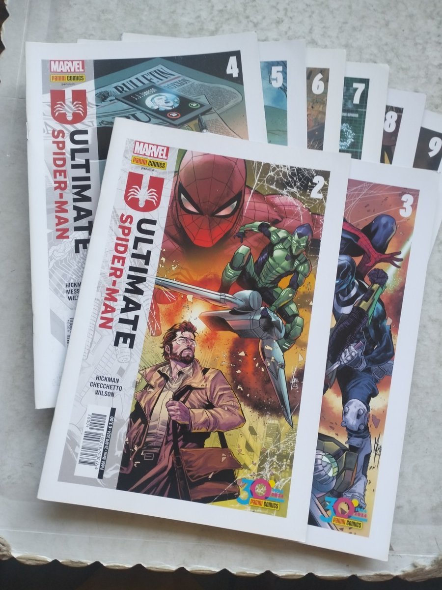 ULTIMATE SPIDER-MAN DAL N.2 AL N.9 30 1994/2024 - PANINI 2024  n