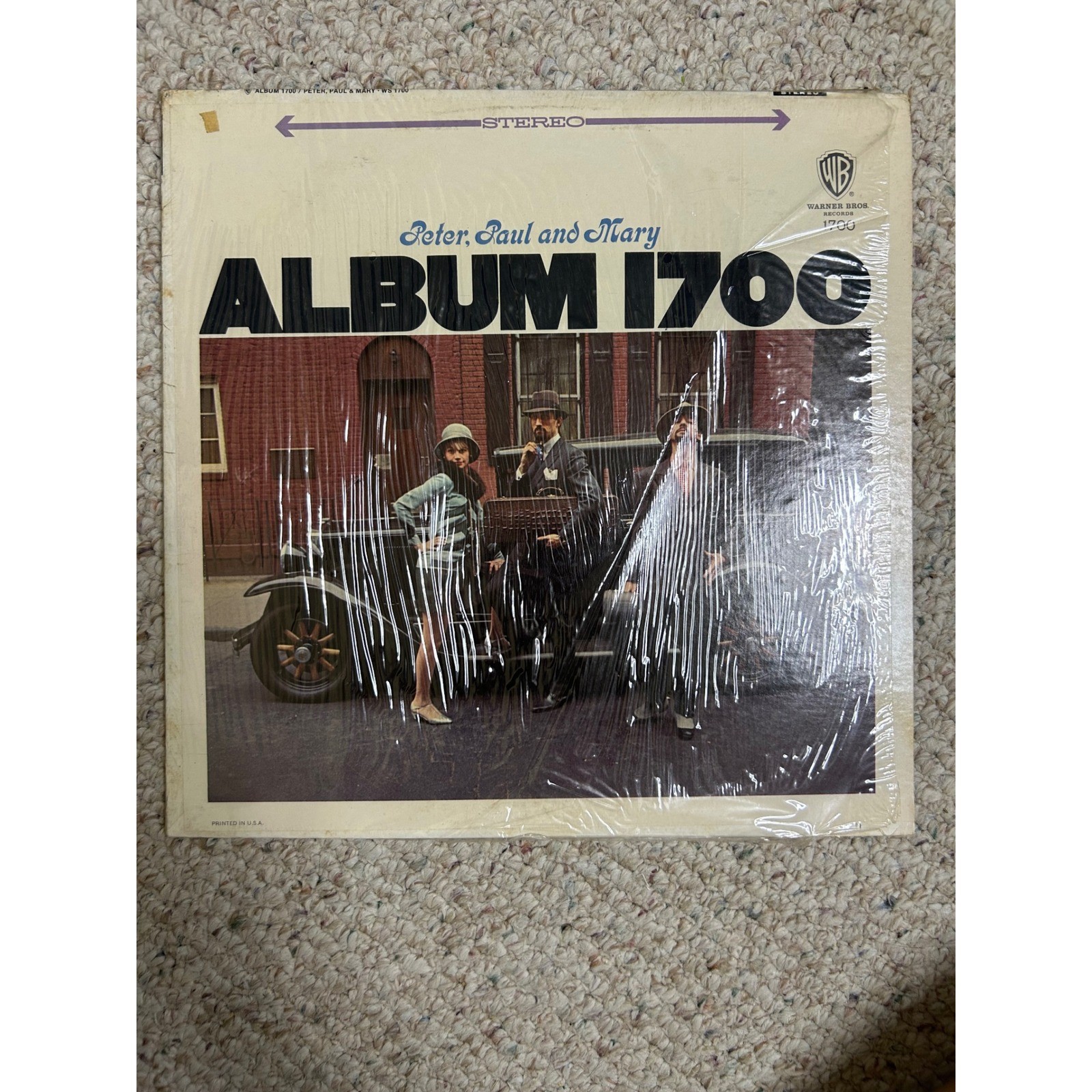 Peter Paul and Mary Album 1700 Vinyl LP Warner Bros WS 1700 Folk Rock Record