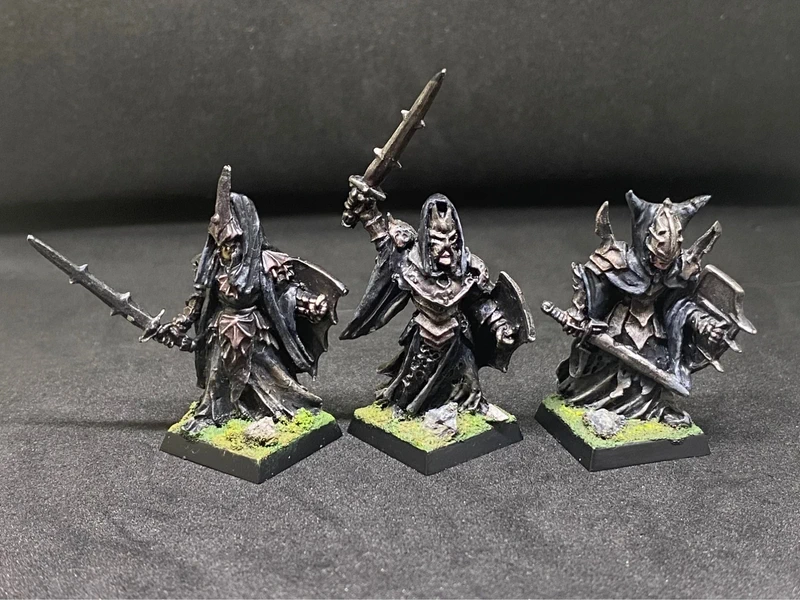 Numenoreens noirs games Workshop seigneur des anneaux