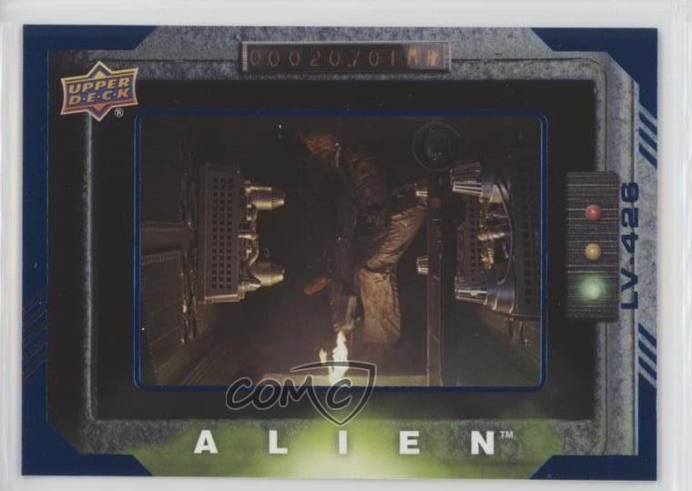 2017 Alien Movie Blue Foil Modern 81/99 Arthur Dallas Clear the Way #53 09pv