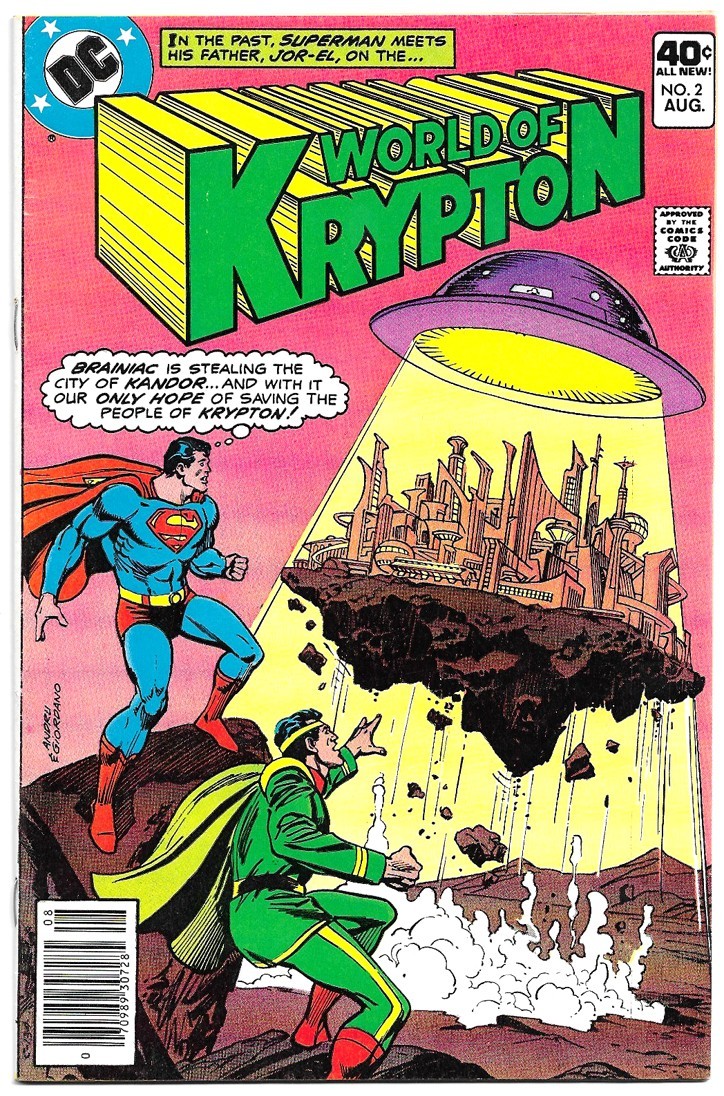 Superman - World of Krypton, numero #2, agosto 1979, ottime condizioni --spedizione gratuita