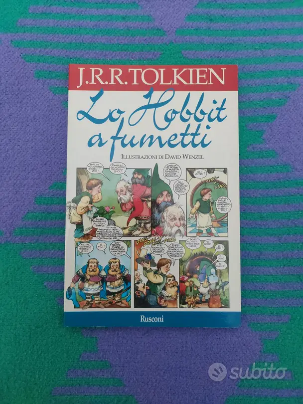 Lo Hobbit a fumetti PRIMA EDIZIONE RUSCONI 1997