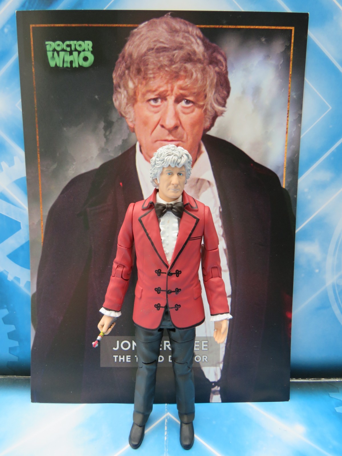 FIGURINA DOCTOR WHO * 3° DOTTORE * Set di tredici medici *TERZO DOTTORE * Nuovo