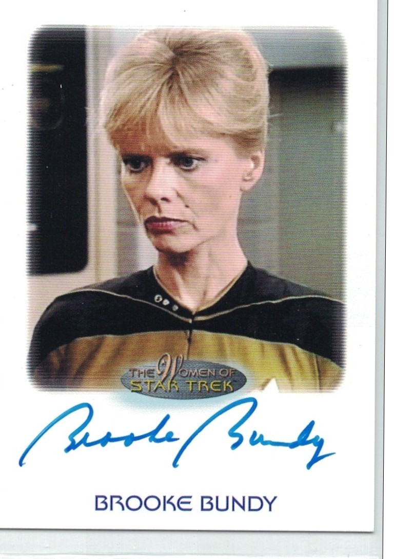 Carta automatica Donne di Star Trek Arti e Immagini Brooke Bundy
