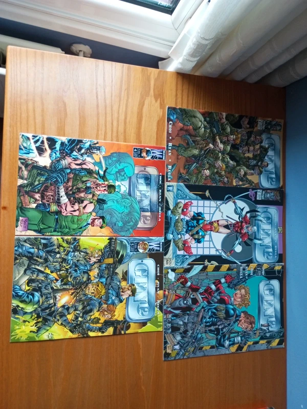 Lote cómics Gen 12 Wildstorm Brandon Choi