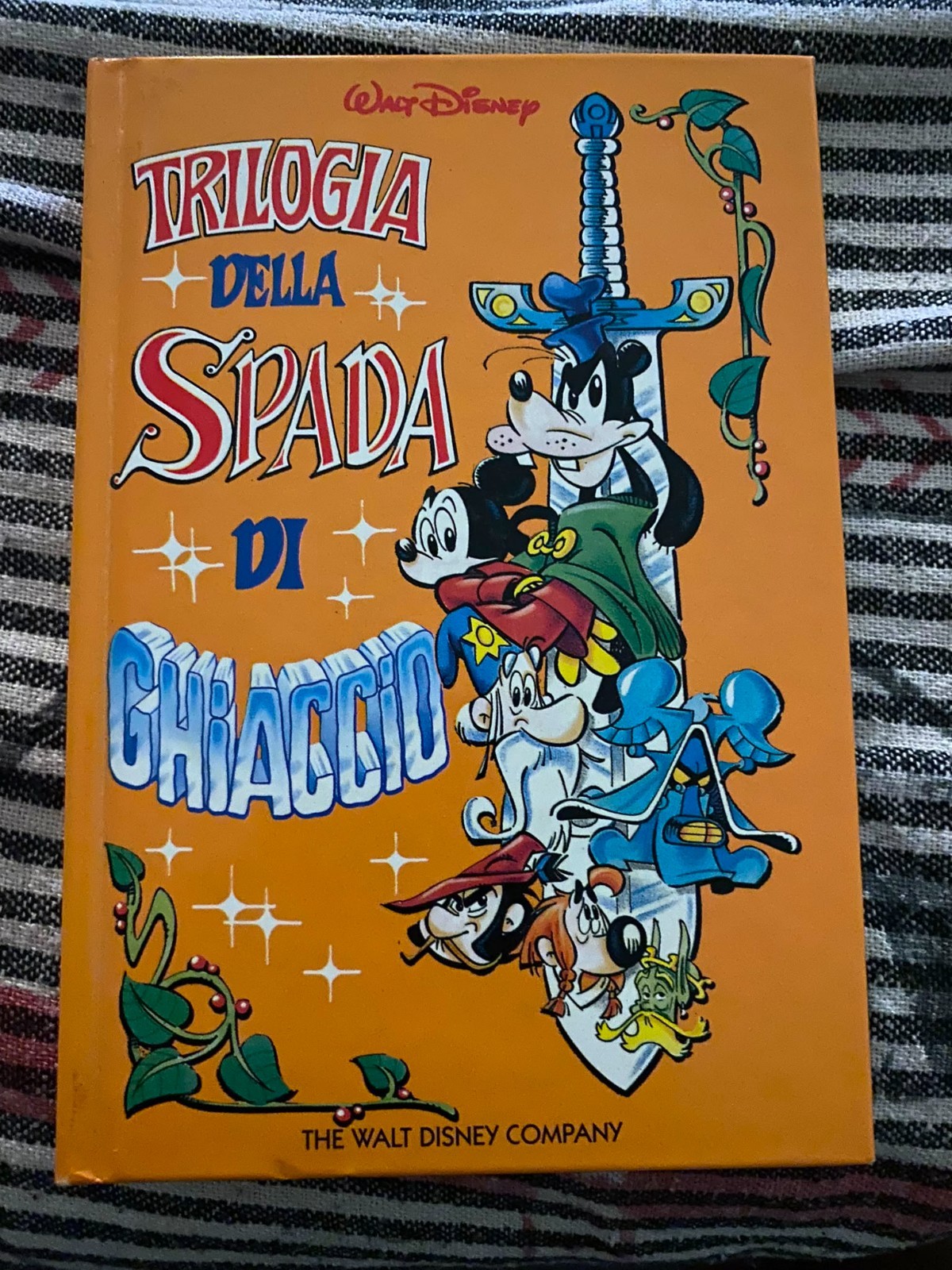 fumetto topolino trilogia della spada di ghiaccio