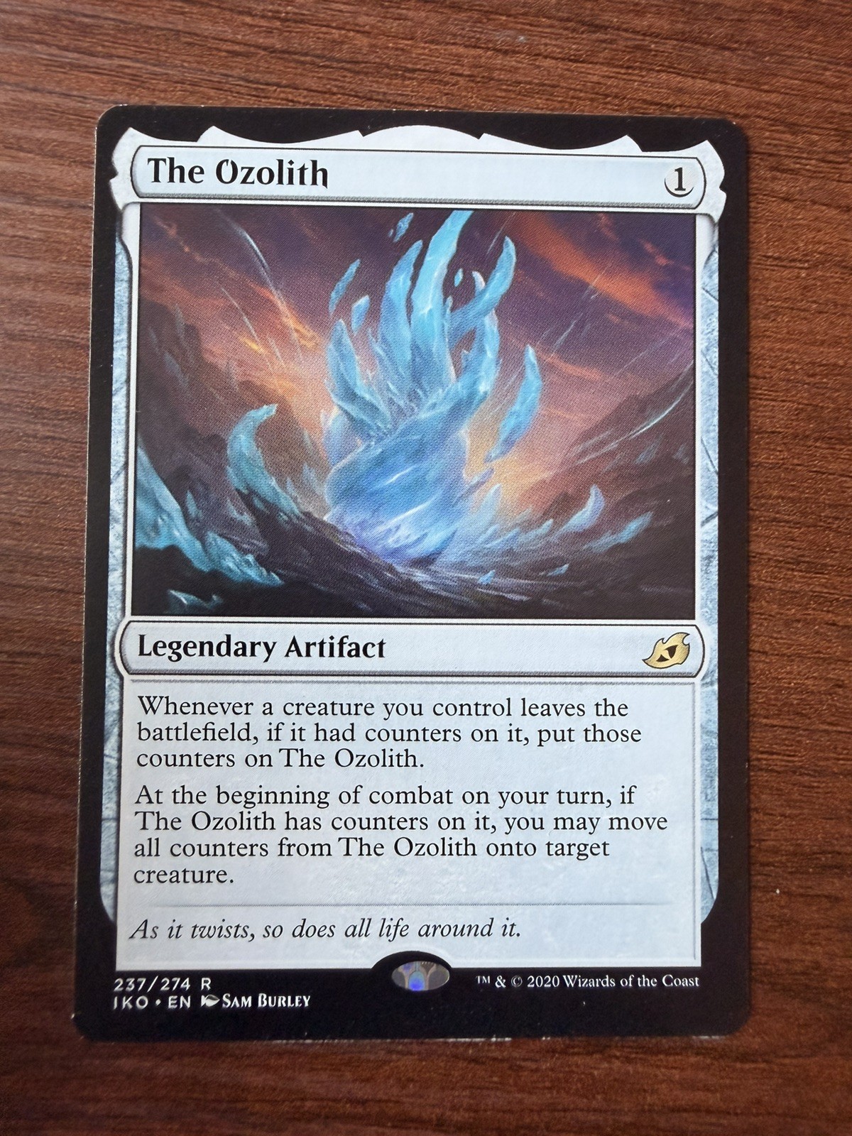 Wizards of the Coast MTG The Ozolite Artefatto Leggendario Raro Foil EN 237