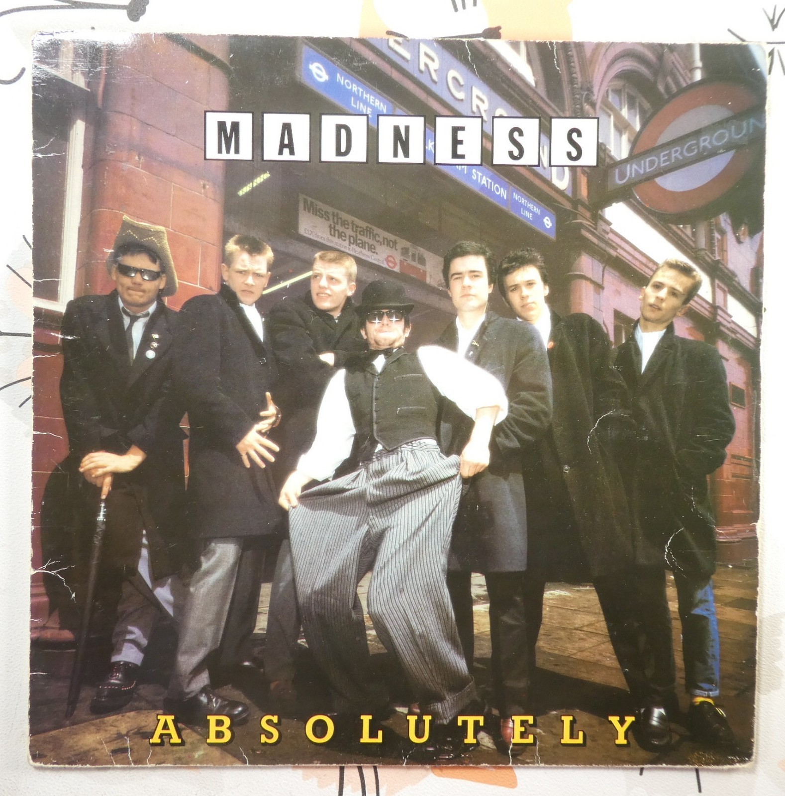 Madness - Absolutely - Vinyl LP - 1979 STIFF - SEEZ 29 -Baggy Trousers [VG]