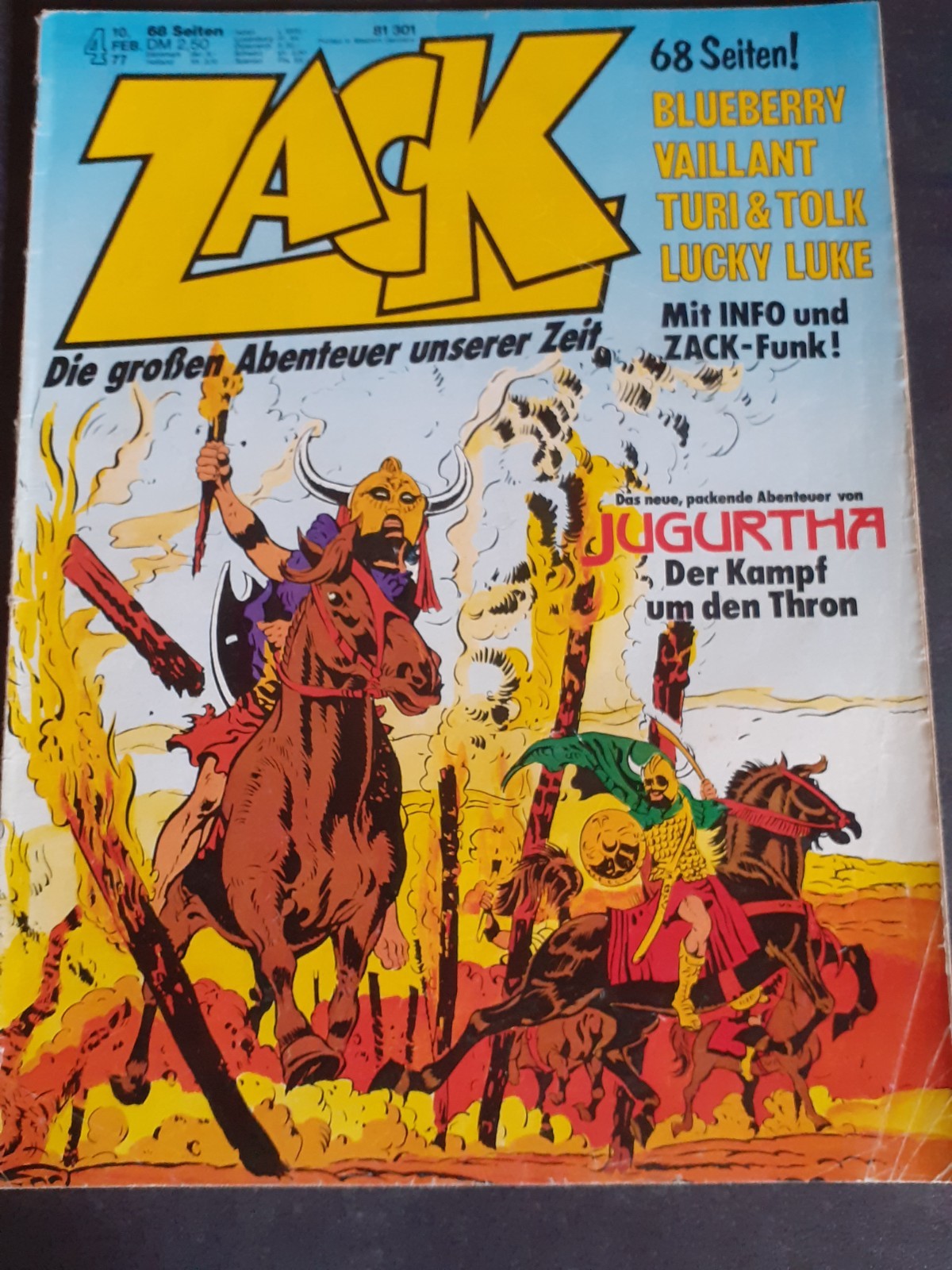 ZACK n.: 4 /1977 - Corallo (Z-13639)