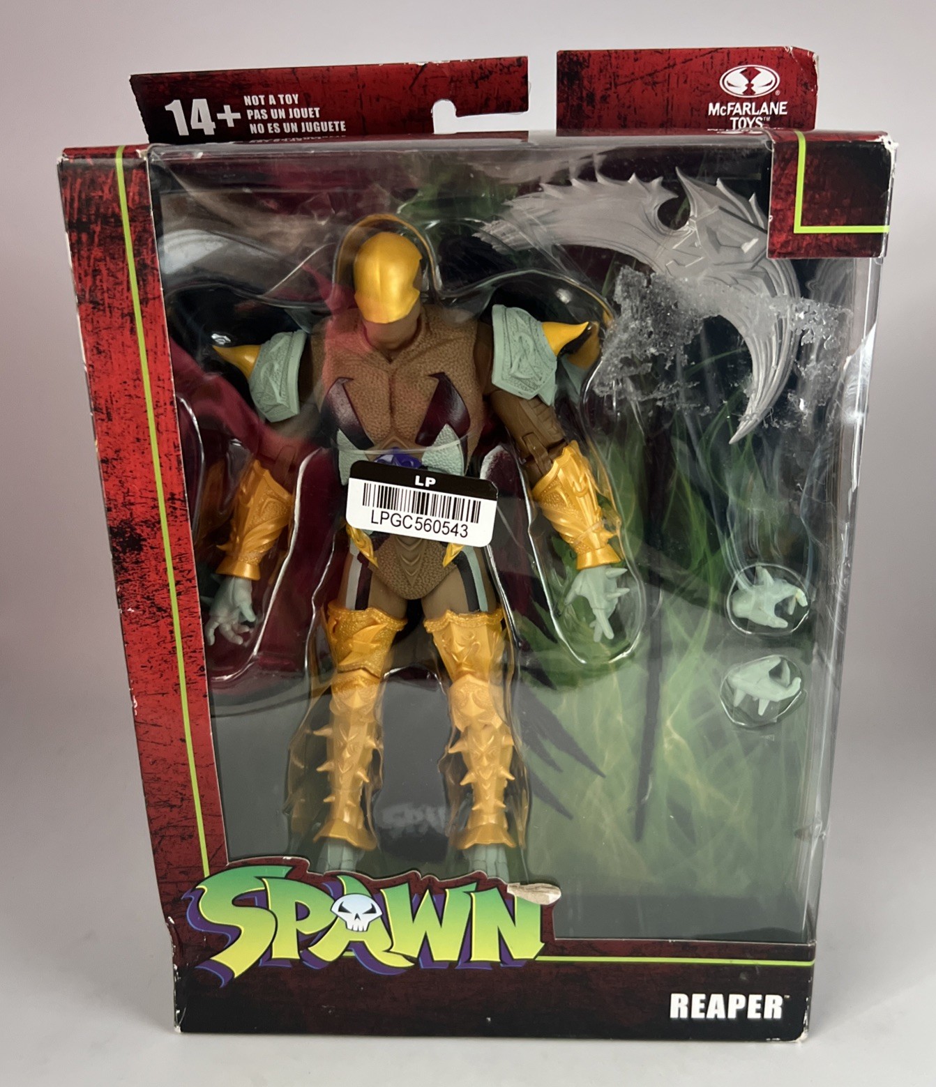 Spawn REAPER Modellino McFarlane Toys 7" NUOVO IN SCATOLA