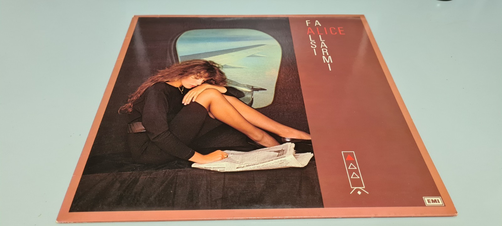 ALICE - FALSI ALLARMI (LP USATO OTTIME CONDIZIONI EMI GERMANIA EX/EX)