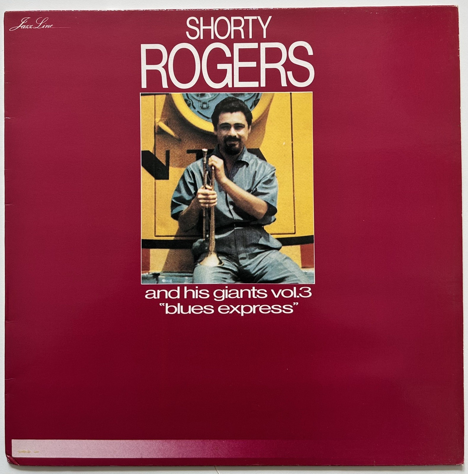 Shorty Rogers And His Giants : Vol 3 "Blues Express" EU 1985 12" vinylLP VG+/EX