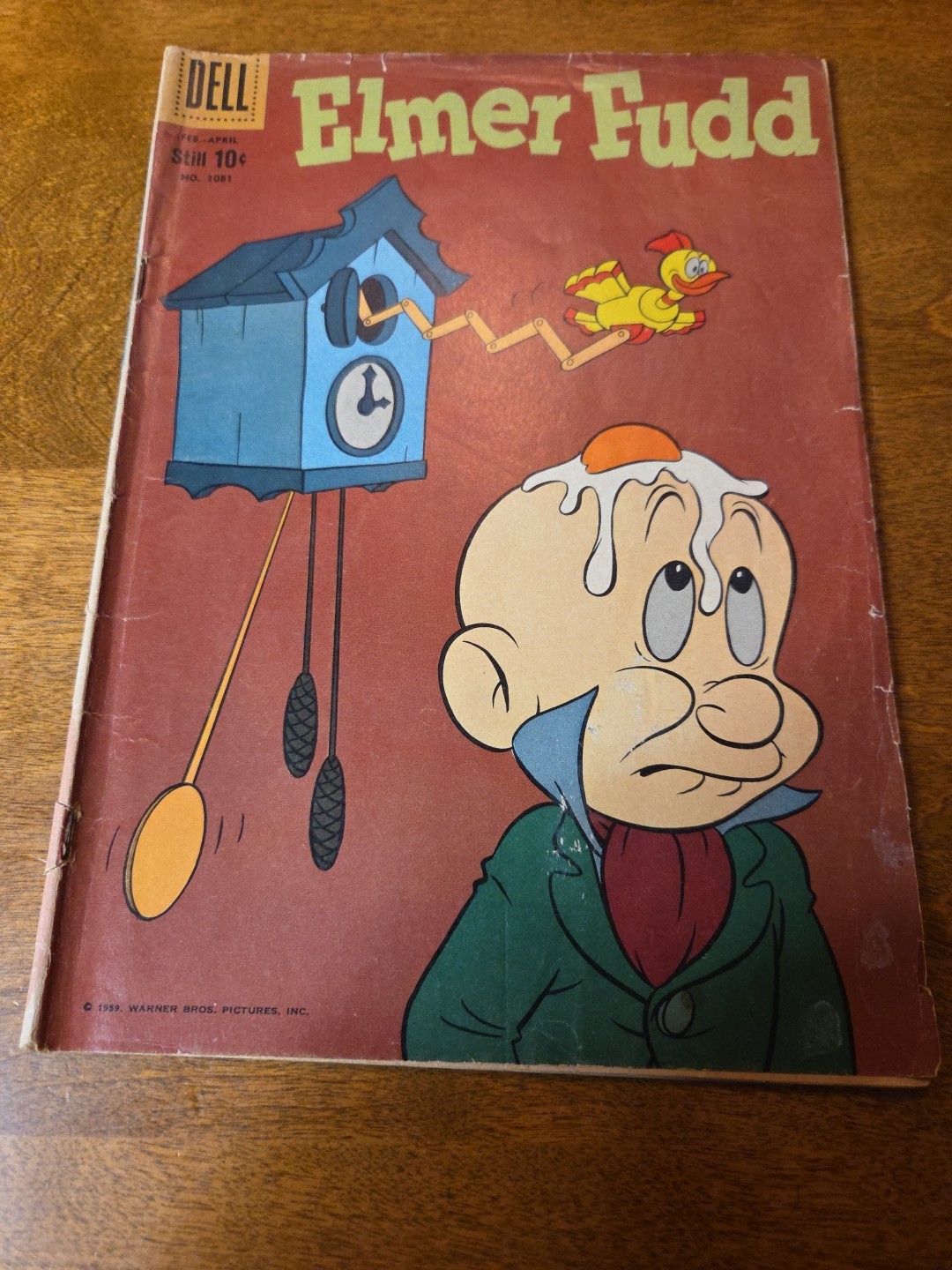 Elmer Fudd Dell Comic Book #1081, February - April 1960 VG