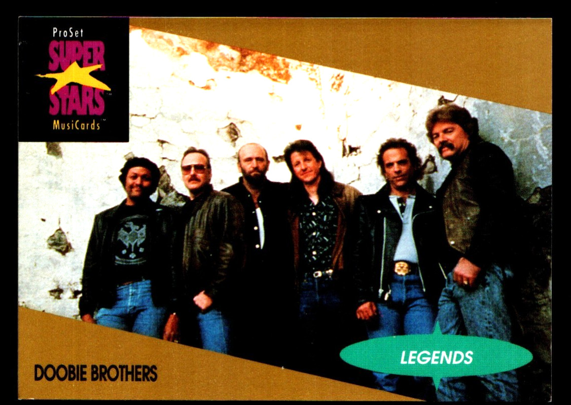 1991 ProSet Super Stars MusiCards - Series 1 - #5 The Doobie Brothers
