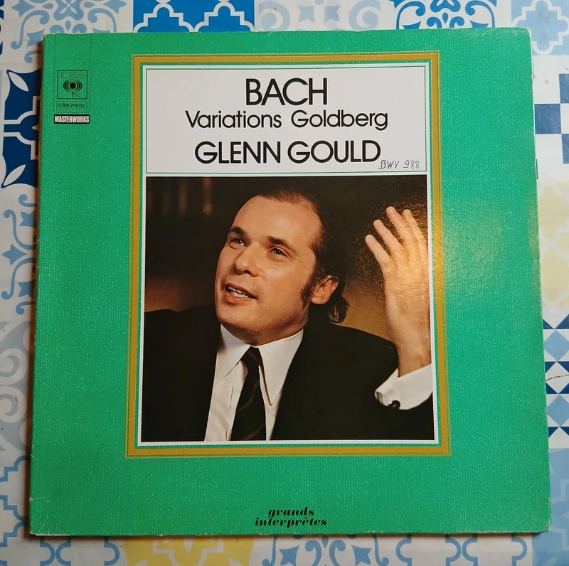 Disque vinyle. Bach. Variations Goldberg. Glenn Gould