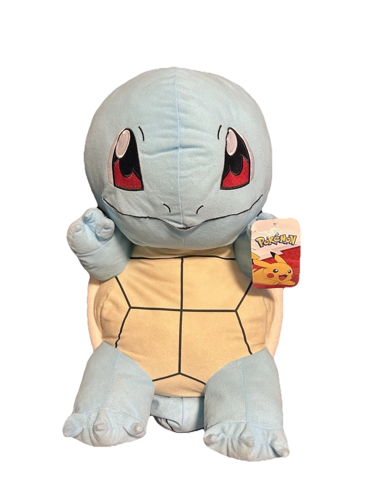 Pokémon Squirtle Plush 22” The Toy Factory 2022 Tagged Large Stuffed Animal