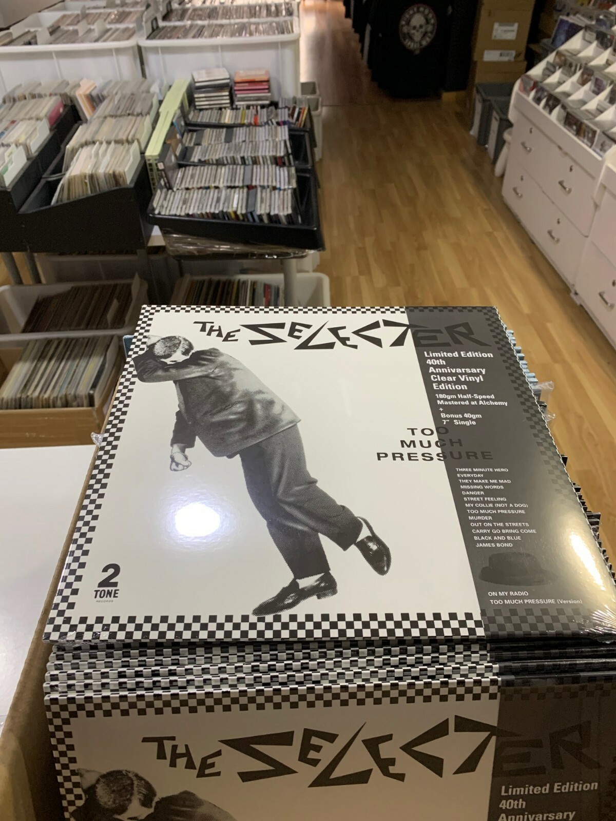 The Selecter LP Too Much Pressure 40 Anniversary) Clear Vinyl + 7 " Sealed 2021