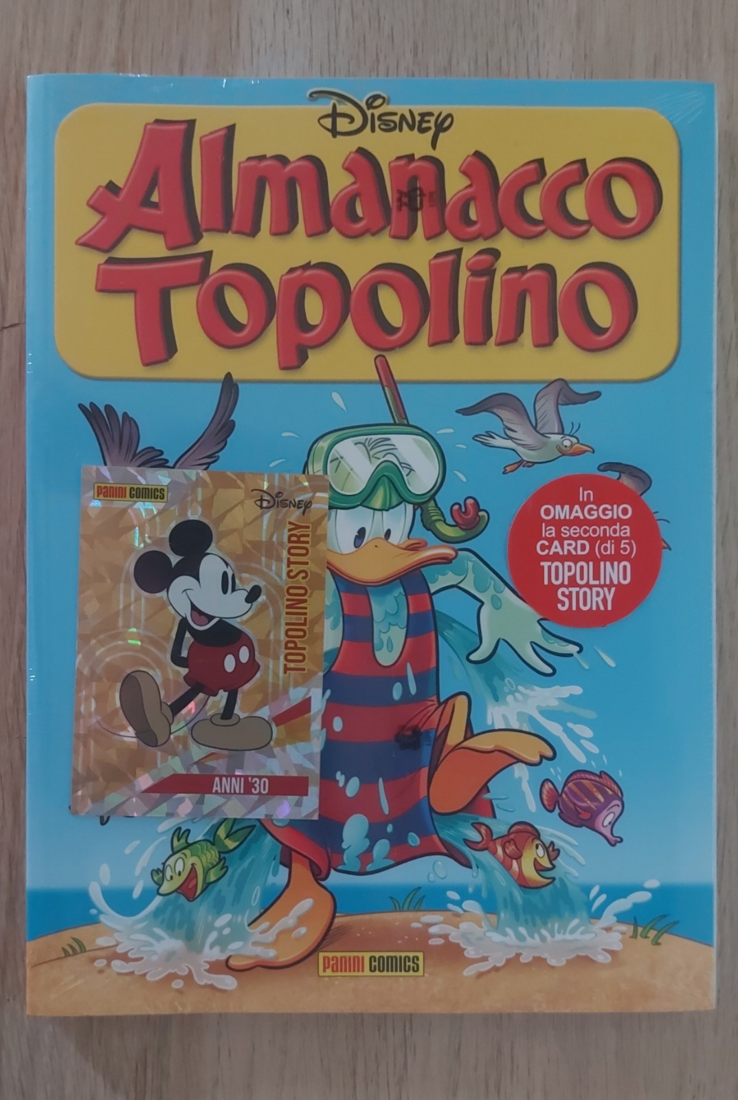 Almanacco Topolino 23 - Blisterato con Topolino Story Card 2 - Panini Comics