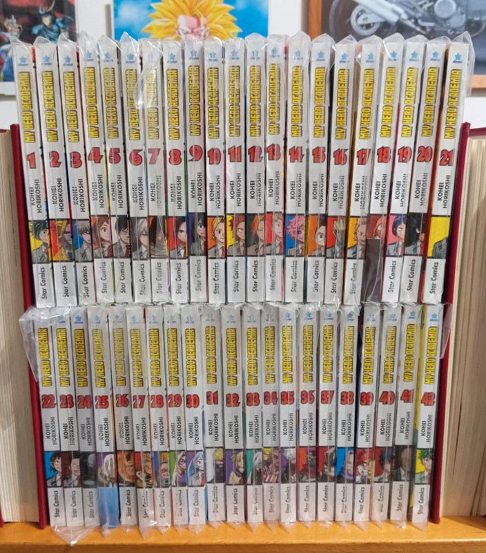 My Hero Academia manga serie completa 1-42 con Variant e Speciali
