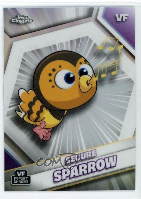 2026 Topps Chrome VeeFriends Refractor Secure Sparrow #149 17uv