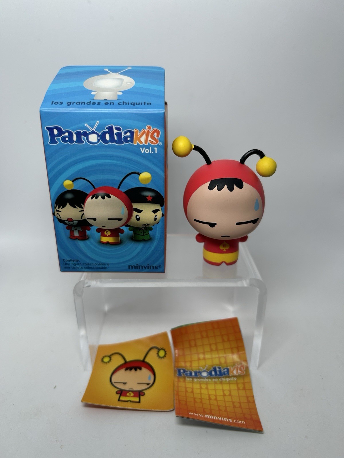 2009 Parodiakis Minivins El Chapulin Colorado Blind Box Mini Figure