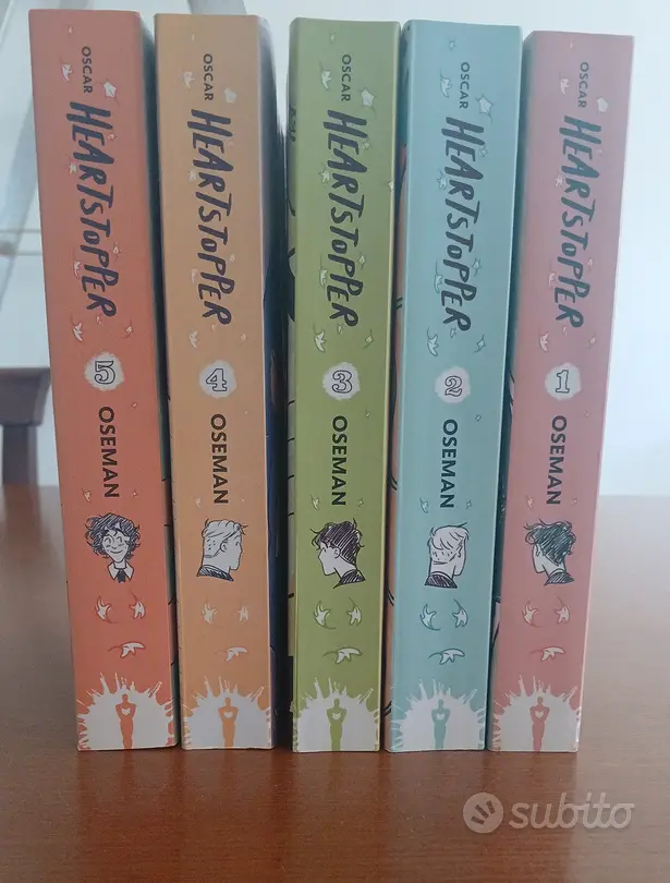Libri Heartstopper. Vol. 1,2,3,4,5
