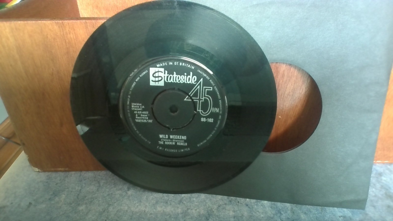 VINYL 7" SINGLE   SAMMY TURNER     ALWAYS    LONDON   45HLX8963   CON. EX-.