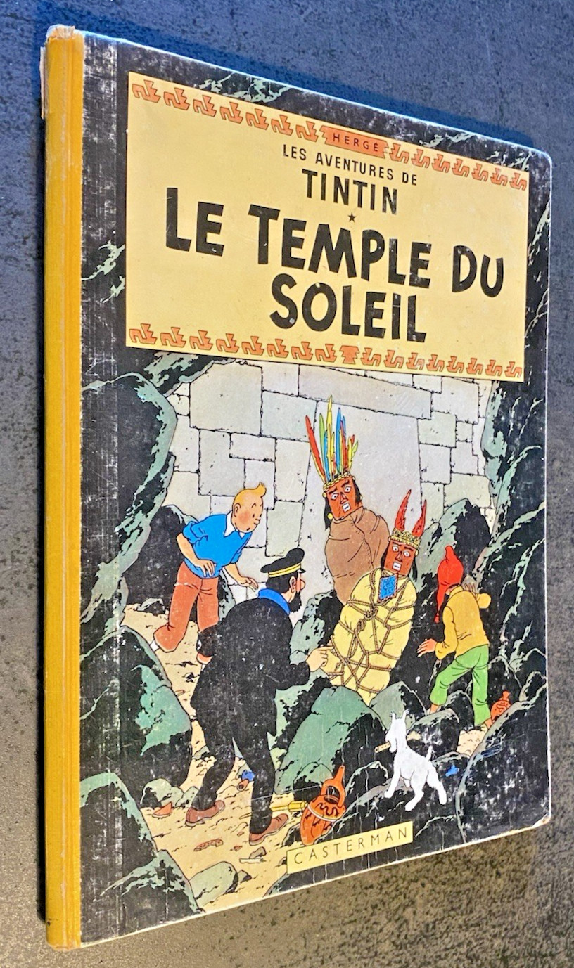 TINTIN : Le Temple du Soleil N°28  B33 - 1963 - Cote BDM 65€ - Etat Très Correct