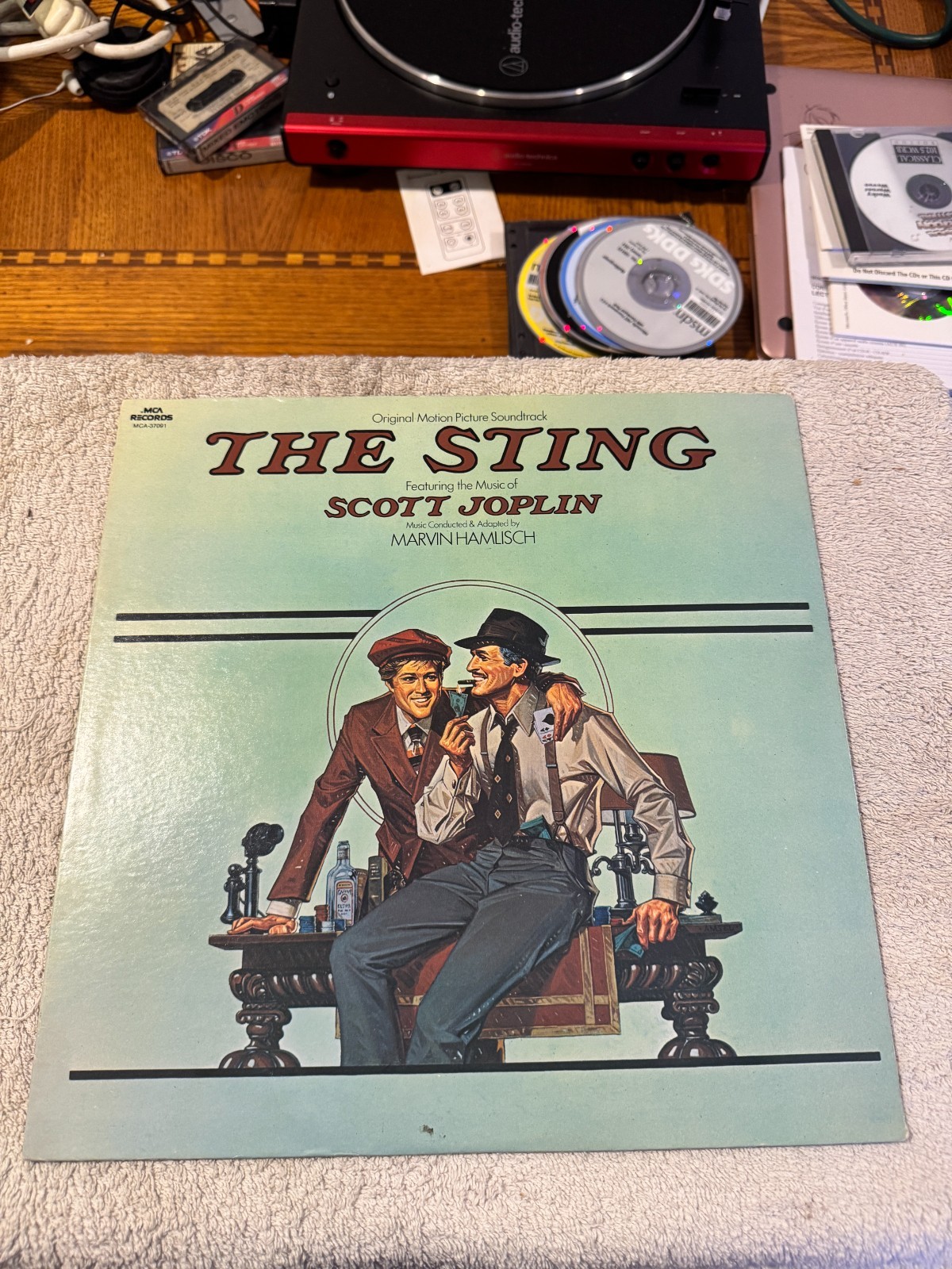 The Sting - Original Motion Picture Soundtrack LP - GOOD CONDITION W/DUST SLEEVE