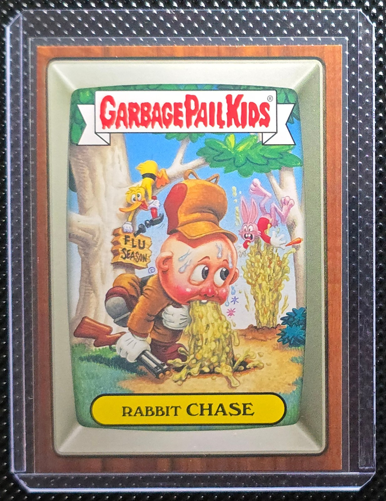 2016 Garbage Pail Kids Classic Rerun Rabbit Chase 9b