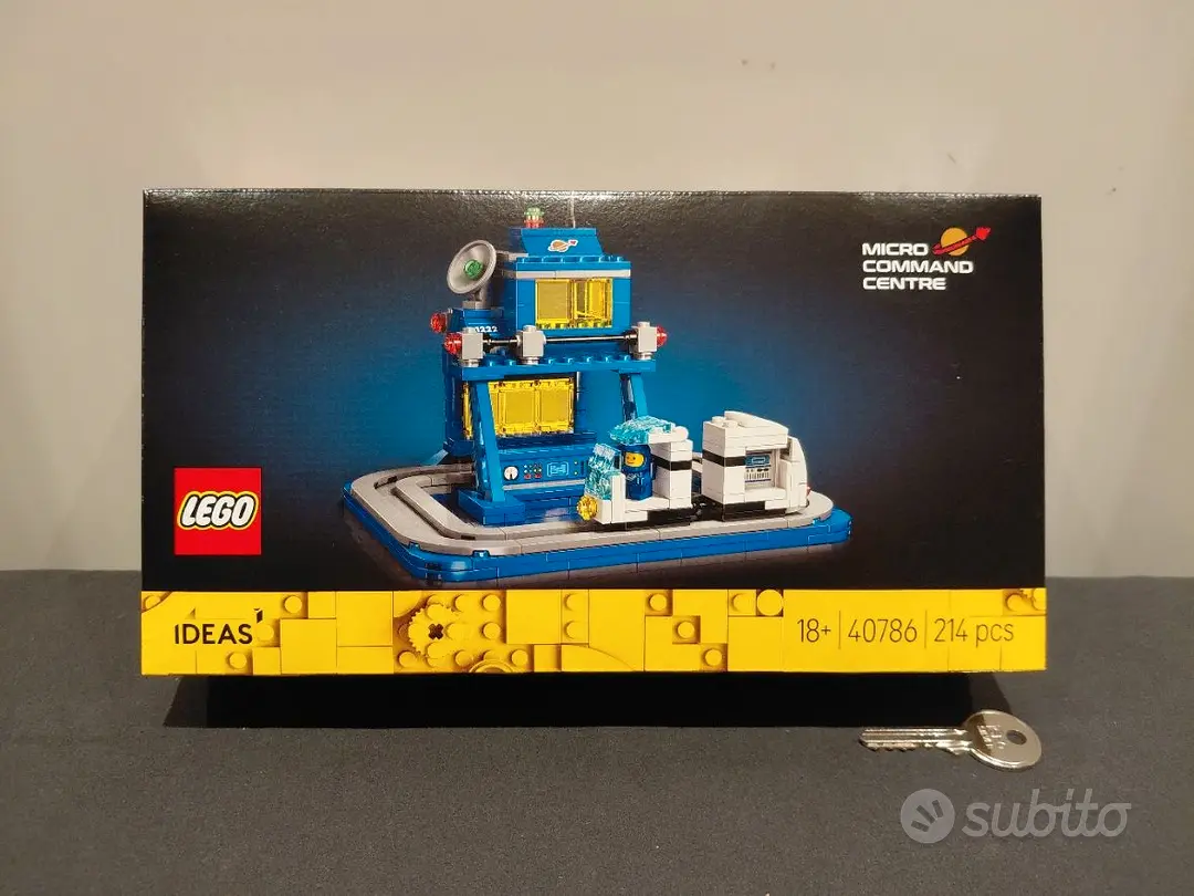 Lego 40786 Ideas Space Micro Command Center, nuovo