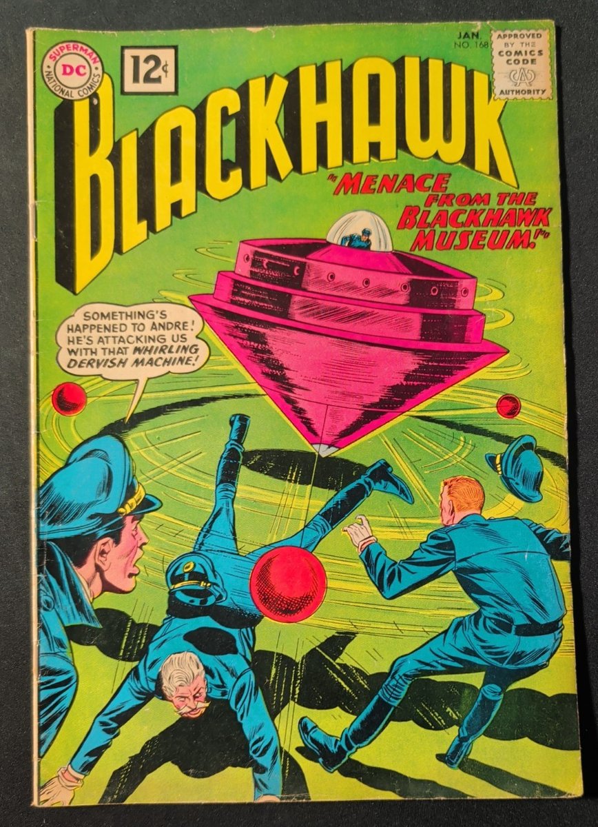 Blackhawk #168 gennaio 1962 DC Comics 🔥Bellissima copia🔥