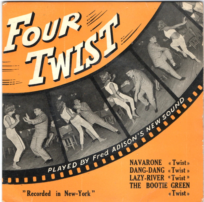 Fred Adison's New Band - 45 T EP Four Twist (1962)