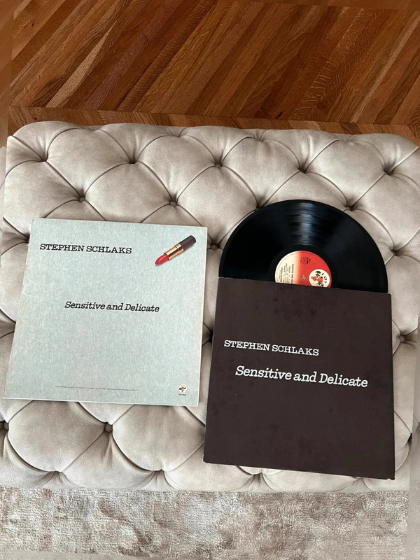 Stephen Schlaks Sensitive and Delicate lP vinile 33 giri Prima Stampa Ita 1979