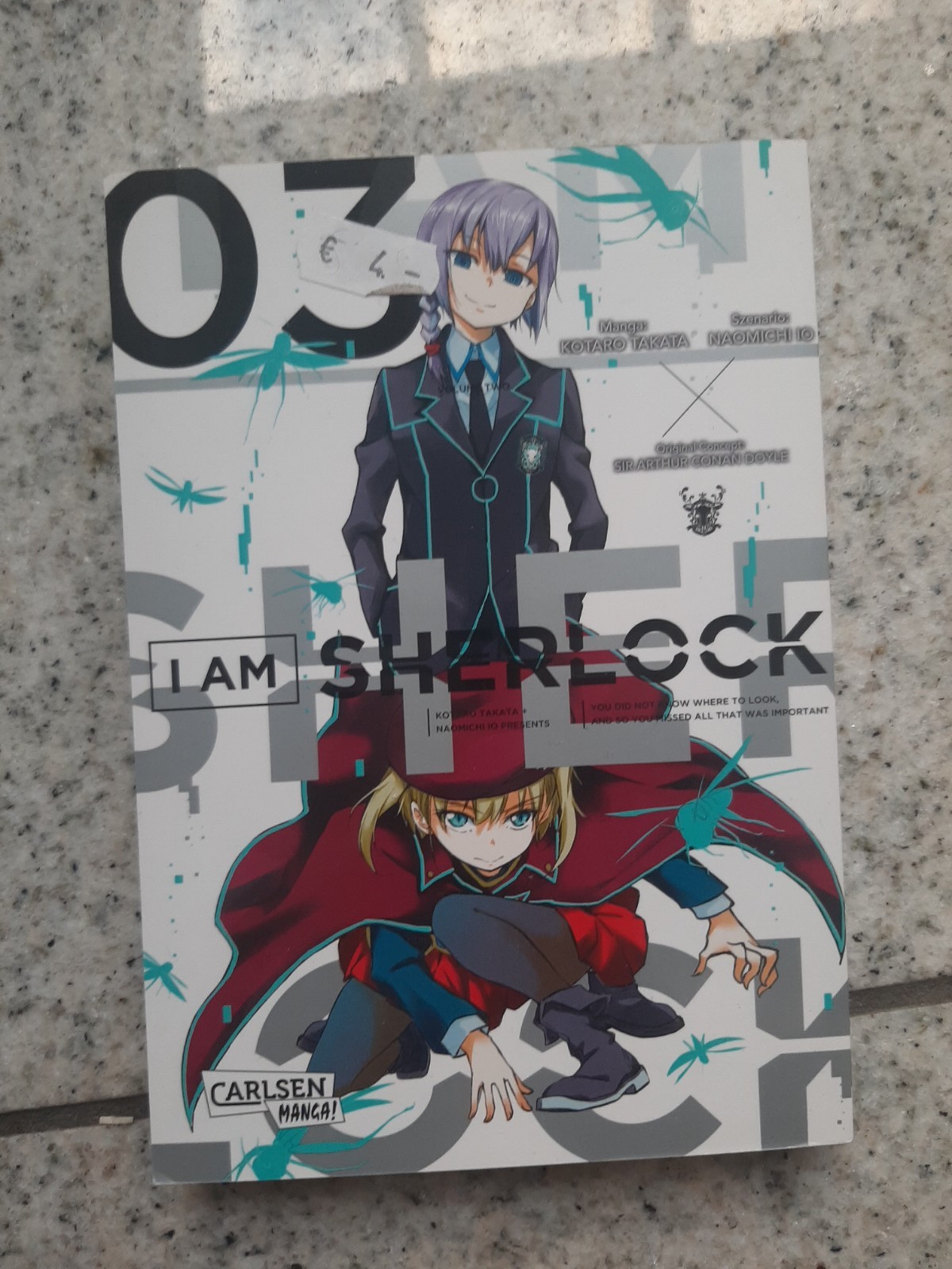 Manga Io Sono Sherlock, Volume 3