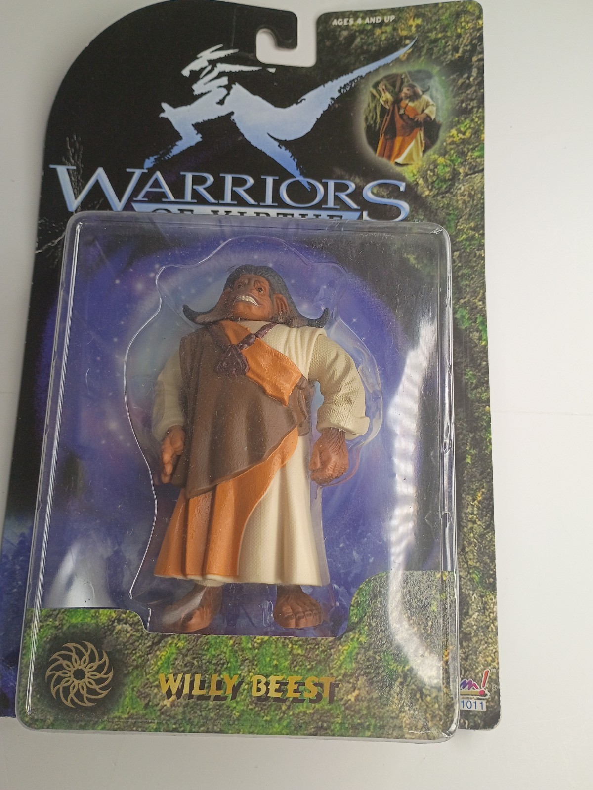 Warriors Of Virtue Willy Beest 6" Action Figure Vintage 1997 Play'em Nuovo con scatola