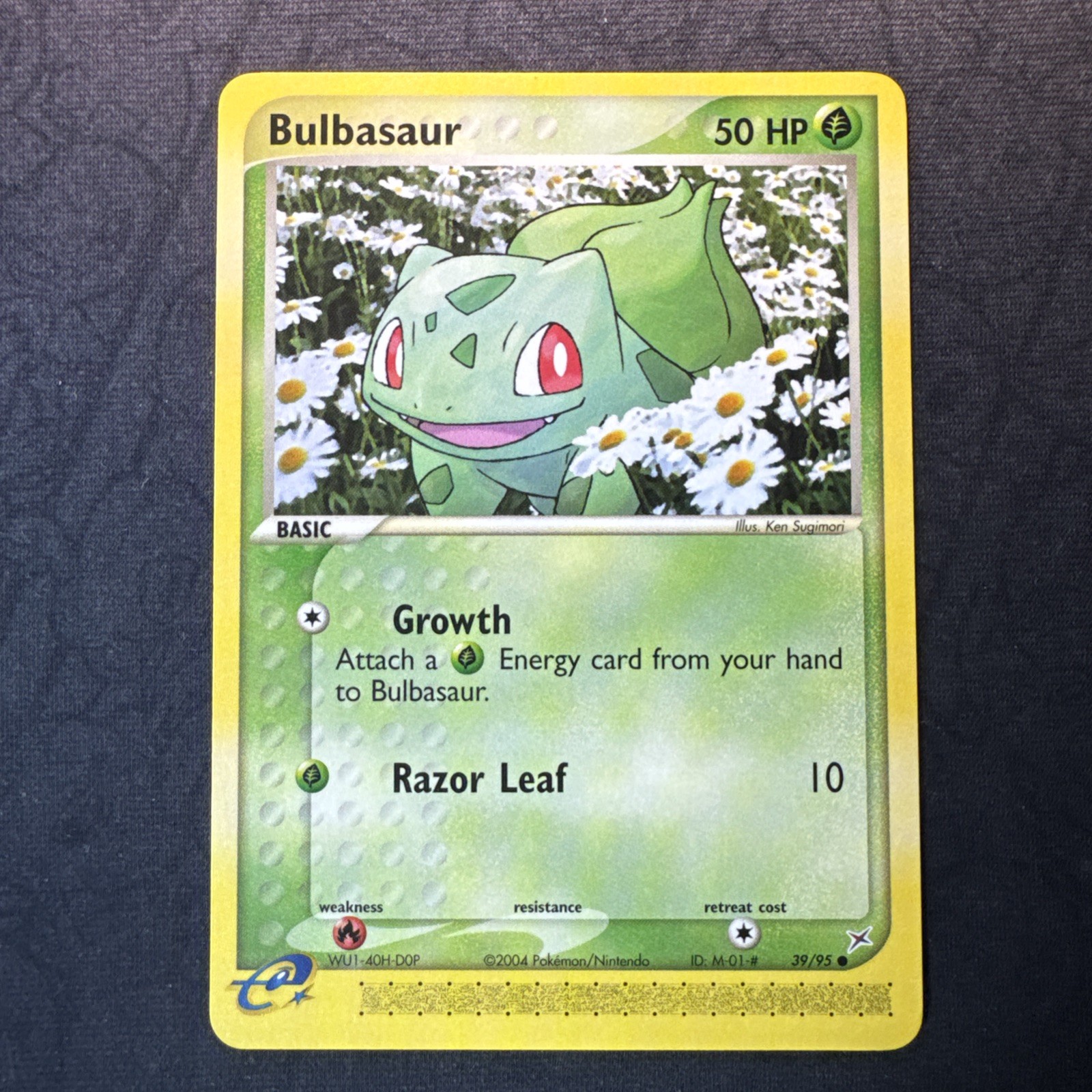 Bulbasaur 39/95 Ex Team Magma vs Team Aqua Pokemon