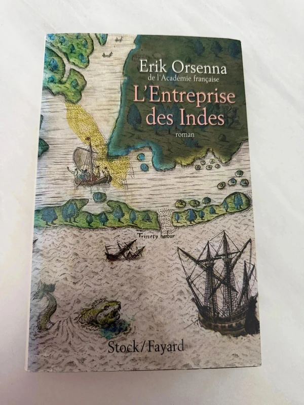 Livre L'Entreprise des Indes d'Erik Orsenna
