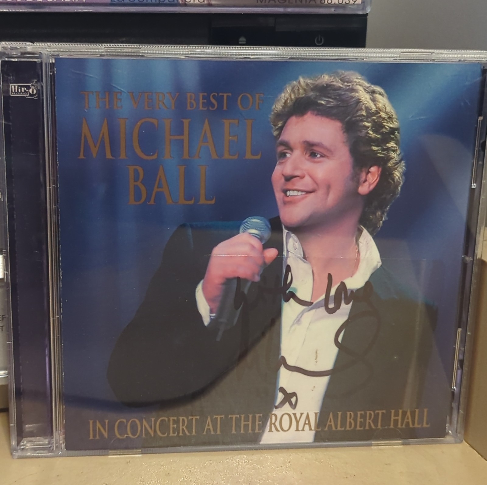The Very Best of Michael Ball CD 2000 SIGNED