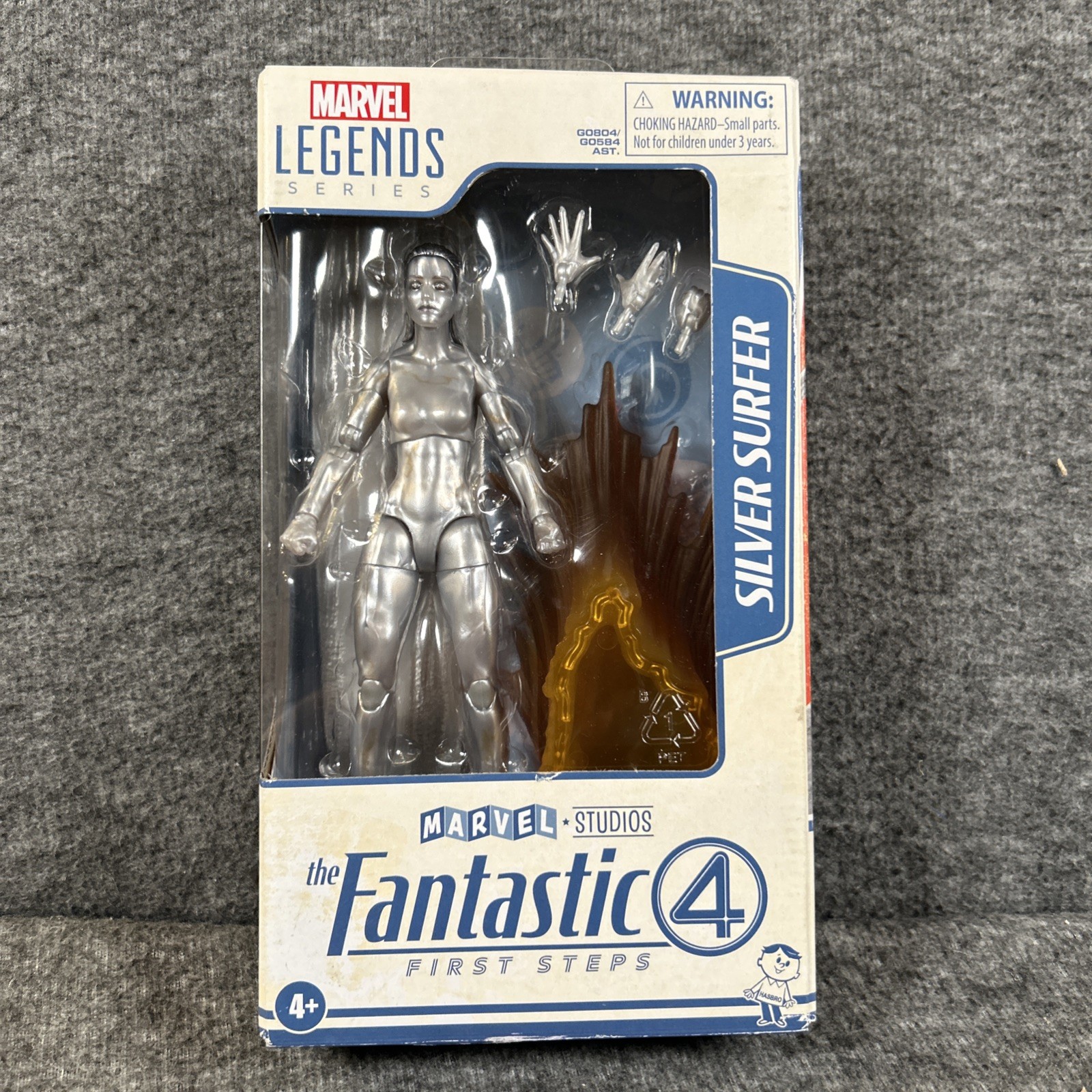 Marvel Legends Silver Surfer I Fantastici Quattro Primi Passi Figura 6" NUOVO SIGILLATO