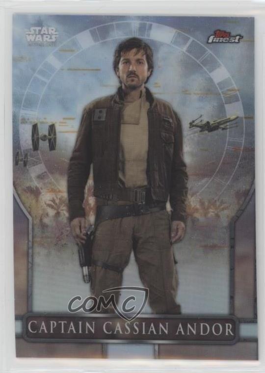 2018 Topps Finest Star Wars Rogue One: A Story Captain Cassian Andor #RO-6 2xw
