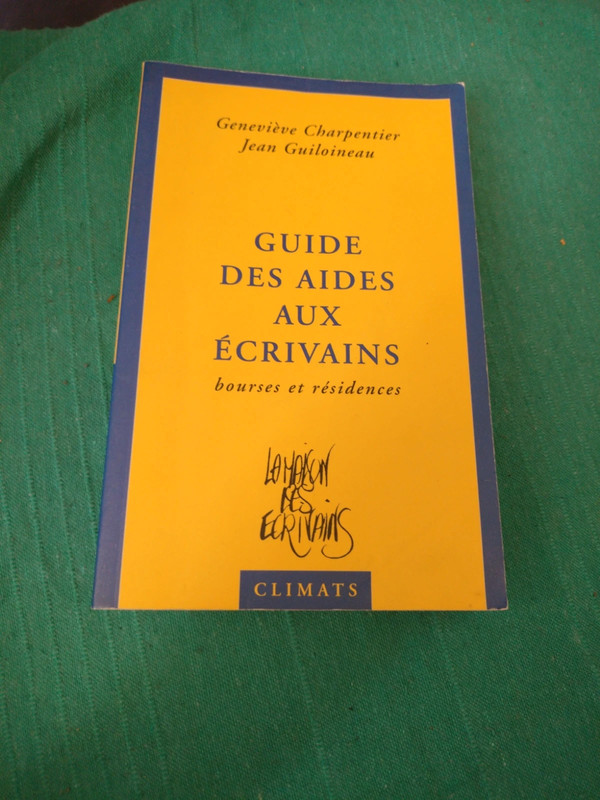 Guide aide aux écrivains