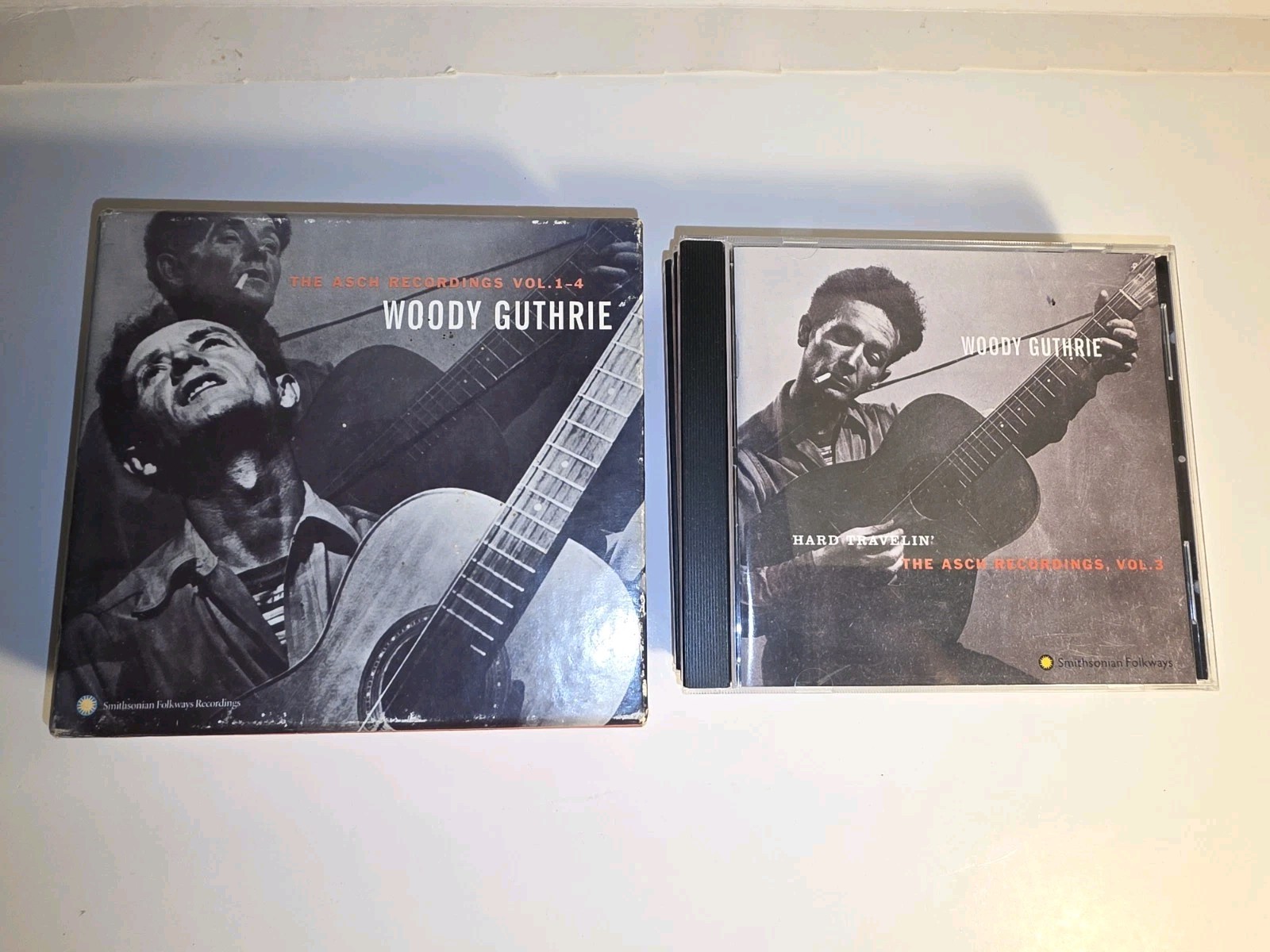 Woody Guthrie The Asch Recordings Vol. 1-4 (4 Disc CD Box Set) 