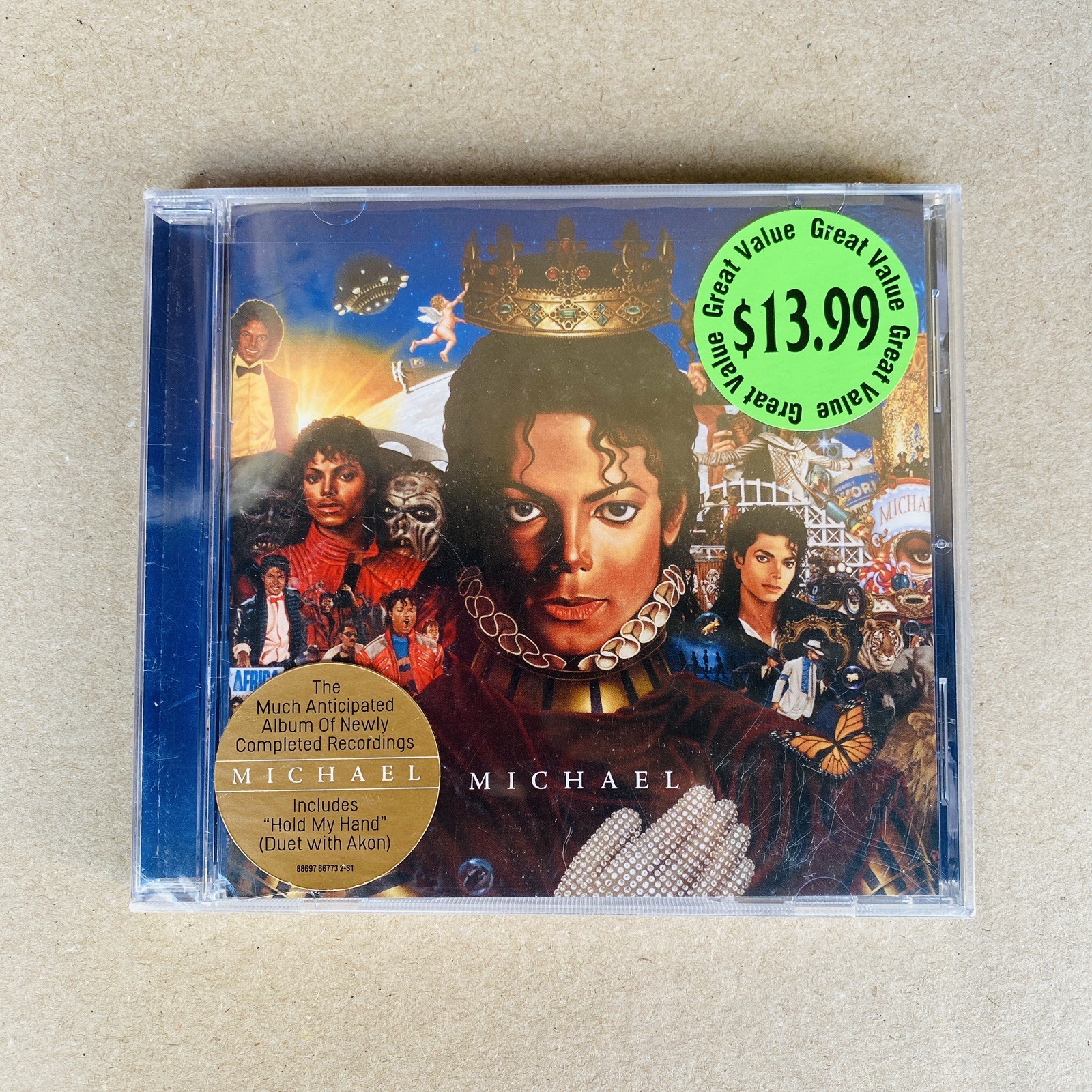 🔥Michael by Michael Jackson (2010) Legendary King of Pop Music CD New Sealed