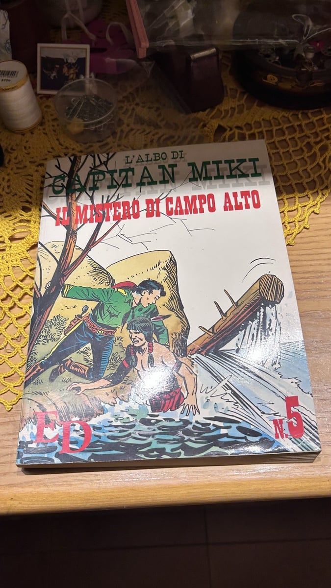 Editoriale Dardo L’albo di Capitan Miki n. 5 Il mistero di Campo Alto ITA