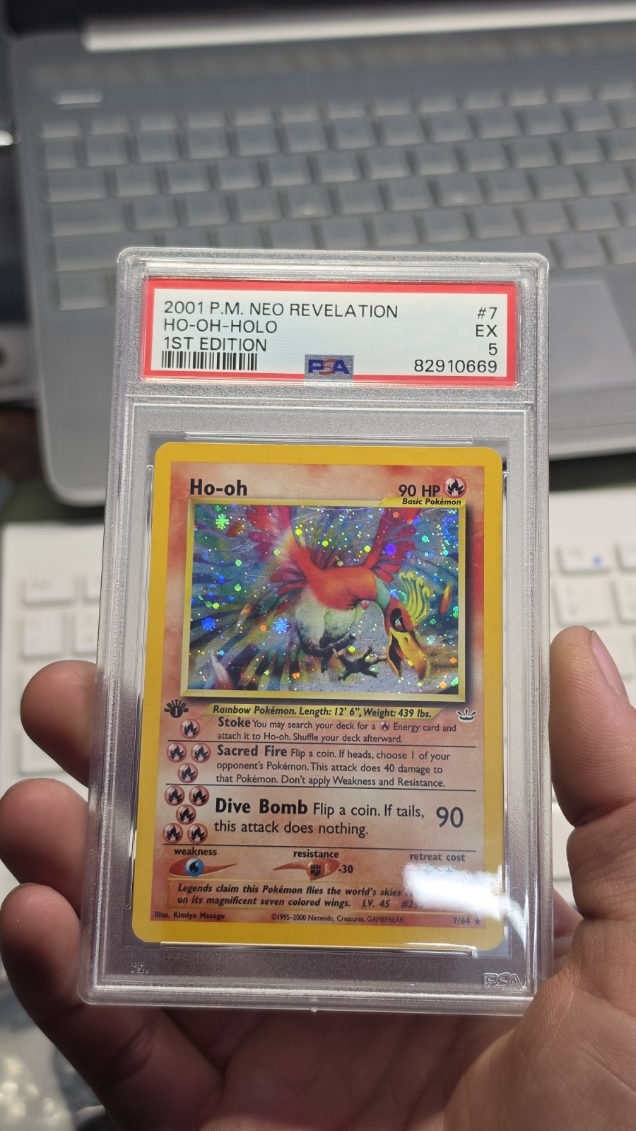 Ho-oh 07/64 Neo Revelation Holo